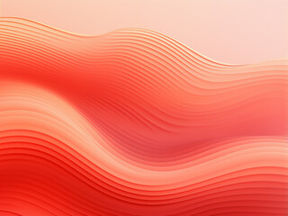 Wall Mural - An illustration of irregular pattern on red bg. AI Generation.