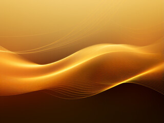Wall Mural - modern gold lines wallpaper. ai generation