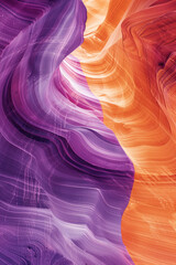 Poster - Surreal colorful landscape inspired by Grand Canyon. Rock texture, rock formations. Abstract colorful background image. Created with Generative AI technology