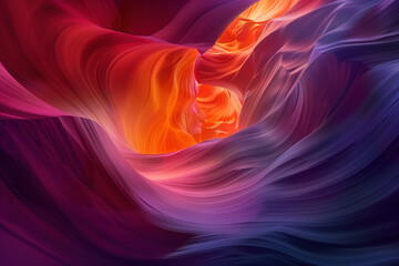 Poster - Surreal colorful landscape inspired by Grand Canyon. Abstract colorful background image. Created with Generative AI technology