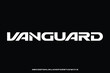 © Asenbayu - Strong futuristic alphabet display font vector. Modern vanguard bold typeface