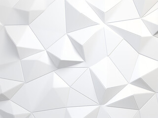 Wall Mural - geometric patterns on a white background: tessellation white background image. ai generation.