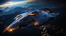 Astral Corvette, Freeing Worlds From Alien Invaders, Like A Hero In Protecting Cosmic Civiliz