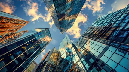 Poster - city architecture 