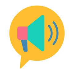 Canvas Print - Voice Chat Icon