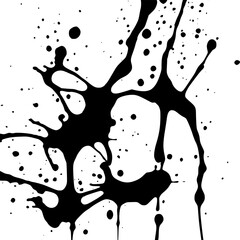 Canvas Print - Ink splash design