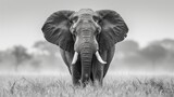 Fototapeta  - Elephant. Animal, Mammal, Wildlife, Safari