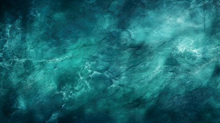 Wall Mural - background with green streaks. a flowing watercolor stain of good quality and aquamarine light spots