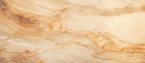 Poster - A closeup of a beige marble texture resembling wood flooring, adding a touch of elegance to the landscape. The soilinspired artwork is an essential ingredient in this events ceiling painting
