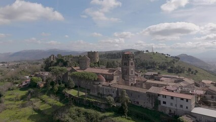 Wall Mural - Casertavecchia village in the province of Caserta in Italy