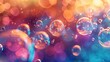 abstract pc desktop wallpaper background with flying bubbles on a colorful background aspect ratio generative ai --ar 16:9 --style raw --stylize 300 Job ID: 584ccfb1-685d-434c-97ce-0f631dd05bfd