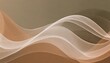 abstract soft waiving lines smoke background in earthy tones
