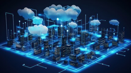 Poster - describe the concept of software defined networking in it infrastructure