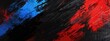 © Ilmi - Abstract red, black and blue background with grunge brush strokes . textures for poster and web banner design, perfect for extreme, sportswear, racing, football, motocross