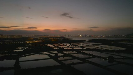 Canvas Print - Tai Sang Wai Drought Fish Ponds.