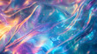 Holographic texture background with futuristic sheen