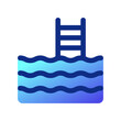 © Totto House - Editable swimming pool vector icon. Part of a big icon set family. Perfect for web and app interfaces, presentations, infographics, etc