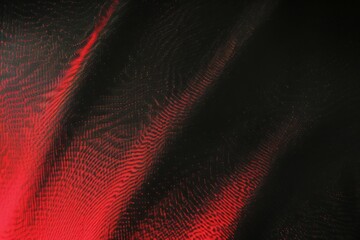 Wall Mural - Vibrant red abstract background with glowing color gradient wave and grainy black noise texture. Eye-catching backdrop for creative designs, digital art, social media graphics, website headers
