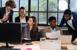 © Art_Photo - Business team professional collaborative meeting at office, teamwork, innovation and strategy, charts, brainstorming session, ideal corporate, business planning, successful startup at workplace