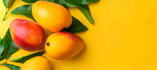 Sticker - Yummy Mango  Background 