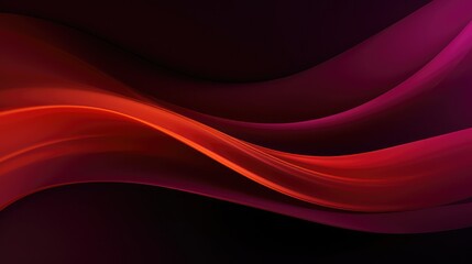 Wall Mural - dark magenta and orange wave abstract backgrounds for wallpaper