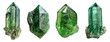 green crystal, png set