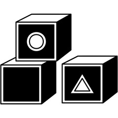 Sticker - Block Game Icon