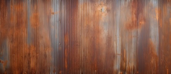 Poster - Rusty metal texture close-up