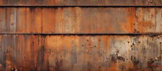 Poster - Rusty Metal Texture Background