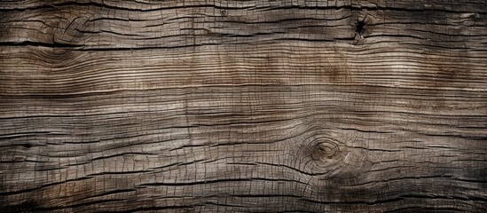 Wall Mural - Richly Textured Dark Wood Paneling for Rustic Backgrounds and Interior Design Projects