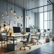 © RABIYATHUL - Modern and Comfortable Workspace Design