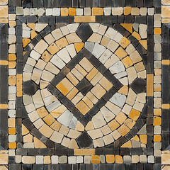 Poster - Mosaic Seamless Patterns Background