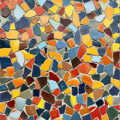 Poster - Mosaic Seamless Patterns Background