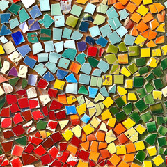 Poster - Mosaic Seamless Patterns Background