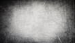 scratched grunge dark white texture background; vignette photo; copy space concept