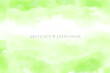 © S_Designs - Green colors abstract watercolor background