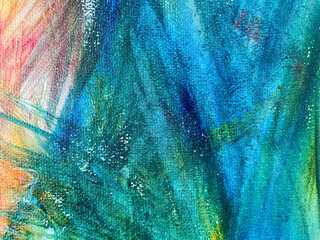 Wall Mural - abstract watercolor painting texture background
