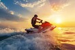 Explore the thrill of water sports like jet skiing and water skiing as recreational transportation