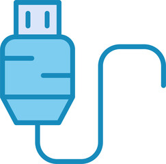 Poster - Usb Cable Vector Icon