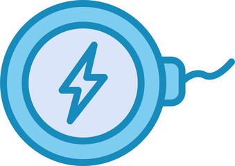 Sticker - Wireless Charger Vector Icon