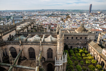 Wall Mural - Seville Cathedral, Seville, Spain