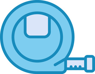 Poster - Electrician's Tape Measure Vector Icon