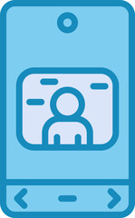 Sticker - image vector icon