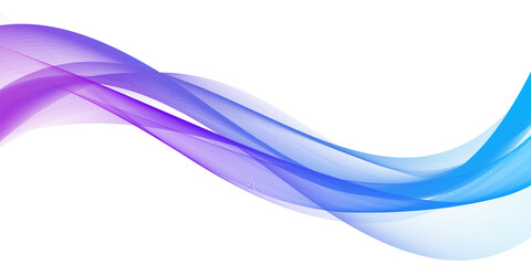 Aufkleber - Modern abstract glowing wave background. Dynamic flowing wave lines design element. Futuristic technology concept. PNG file.