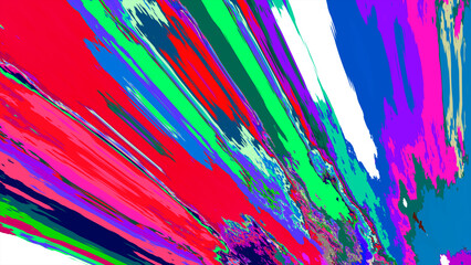 Aufkleber - colorful abstract fluid and liquid background for summer music festival