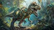 NFT collection featuring dinosaurs, blending art, history, and technology in a unique offering , Highly detailed