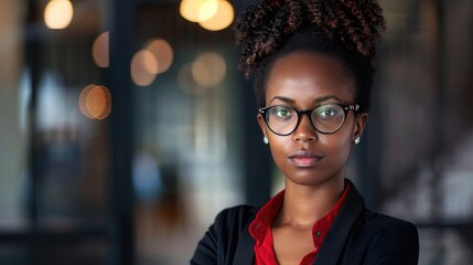 Poster - black business woman 