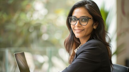 Wall Mural - indian business woman 