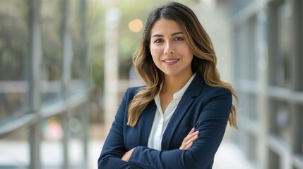 Poster - latina business woman 