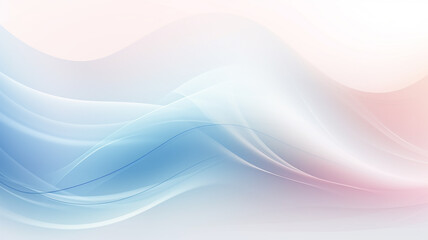 Wall Mural - light soft color wave line on white background abstract in motion background